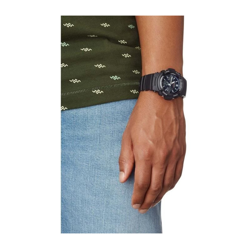Watch - Casio - G-Shock Classic - Men - Black - Solar energy - Shock r