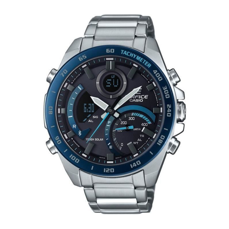 Watch - CASIO - ECB-900DB-1BER - 51.5mm - Solar - Bluetooth - Waterpro
