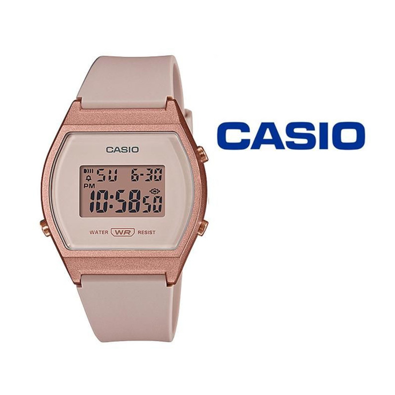 CASIO Women's Watch Pink Collection - Waterproof 3 ATM - Stopwatch - C