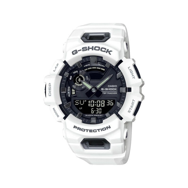 CASIO Watch G-SHOCK - Shock Resistant - Multifunction - White
