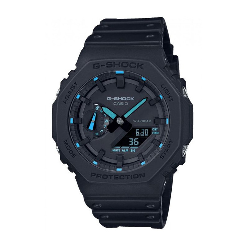 Watch - Casio - G -SHOCK - Black and resined blue