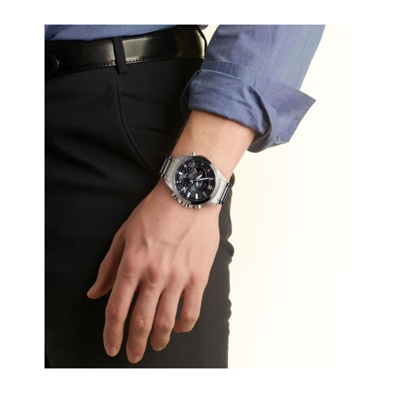 Watch - CASIO - ECB-30D-1AEF - 52.3mm - Silver