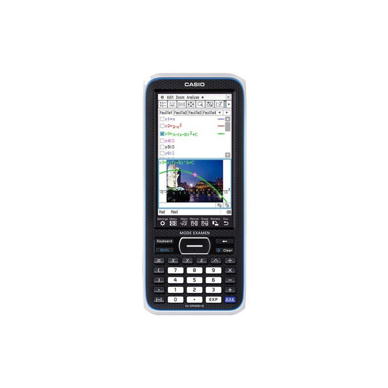 CASIO Graph FX Calculator CP 400 + E (Exam Mode) gray