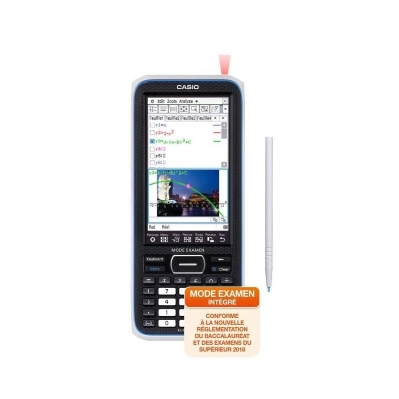 CASIO Graph FX Calculator CP 400 + E (Exam Mode) gray