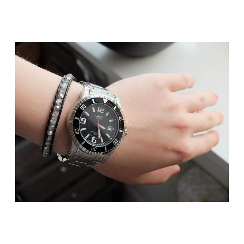 CASIO - Stainless steel watch - BASIC - Gray