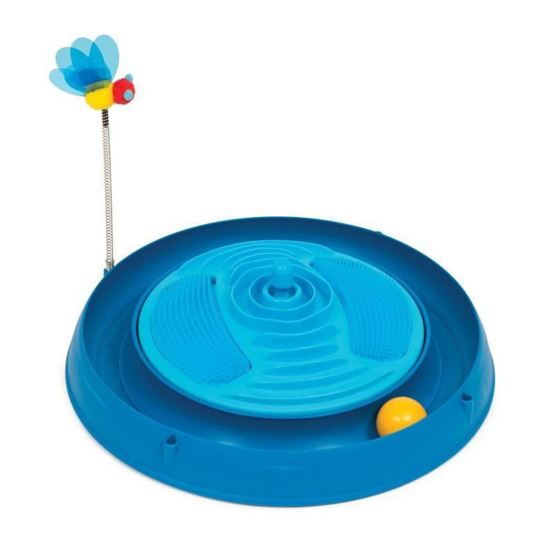 CAT IT 3-in-1 circuit with ball, massage band and catnip - Ø 36 cm -