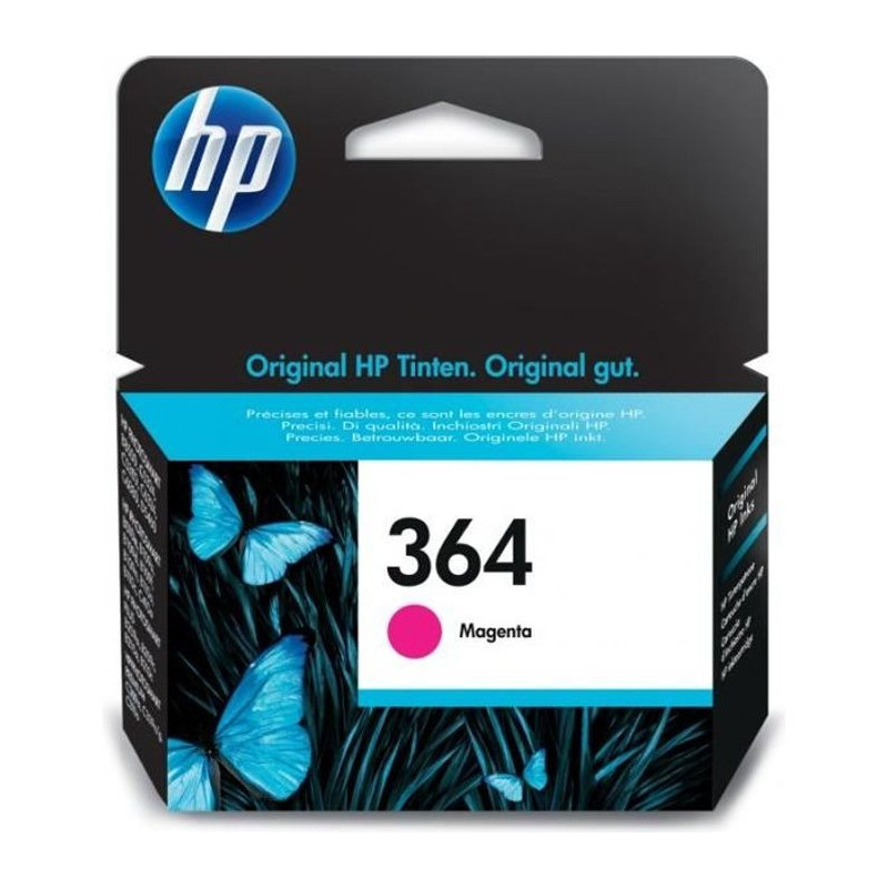 HP 364 Genuine Magenta Ink Cartridge for HP DeskJet 3070A and HP Photo