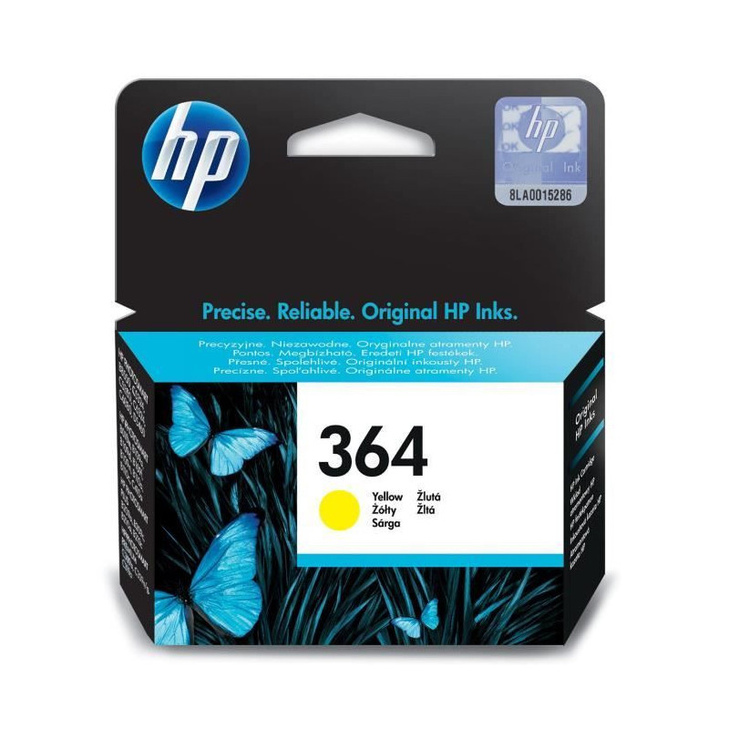 HP 364 Original Yellow Ink Cartridge for HP DeskJet 3070A and HP Photo