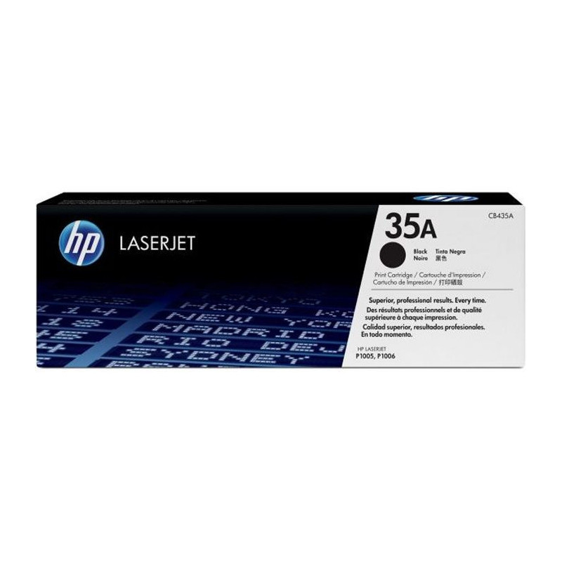 HP 35A Black Toner Cartridge for LaserJet P1005/P1006 Printers