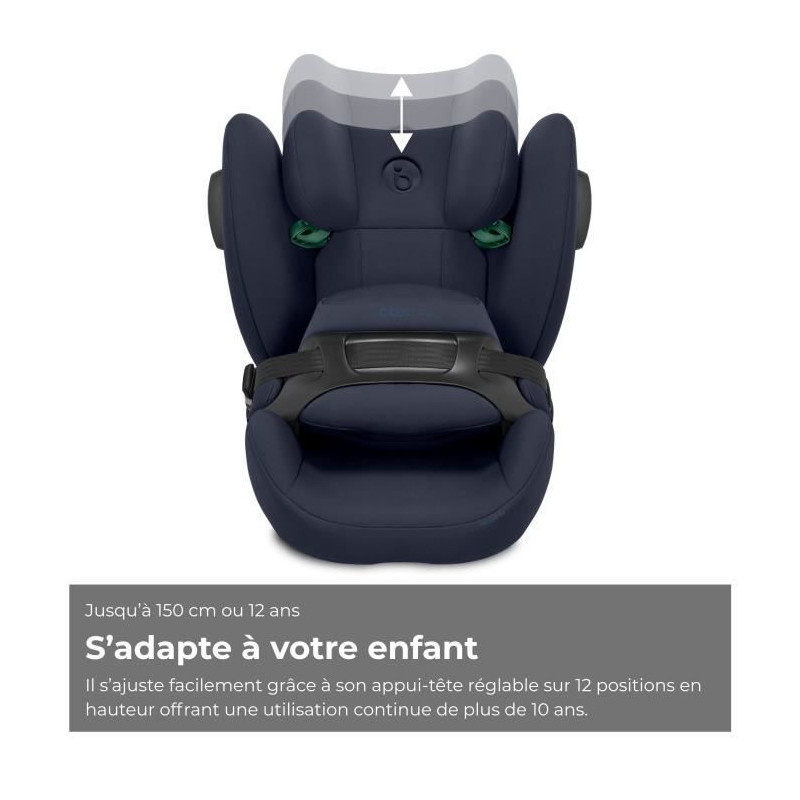 Car seat - CYBEX - Pallas B3 i-Size Blue Moon - Group 1/2/3 - Reclinin