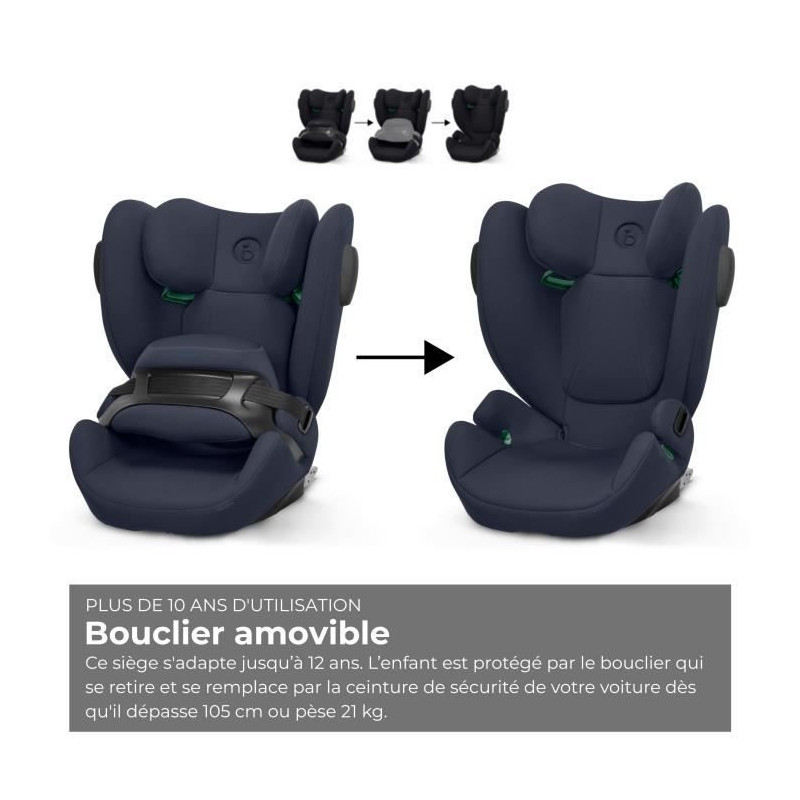 Car seat - CYBEX - Pallas B3 i-Size Blue Moon - Group 1/2/3 - Reclinin