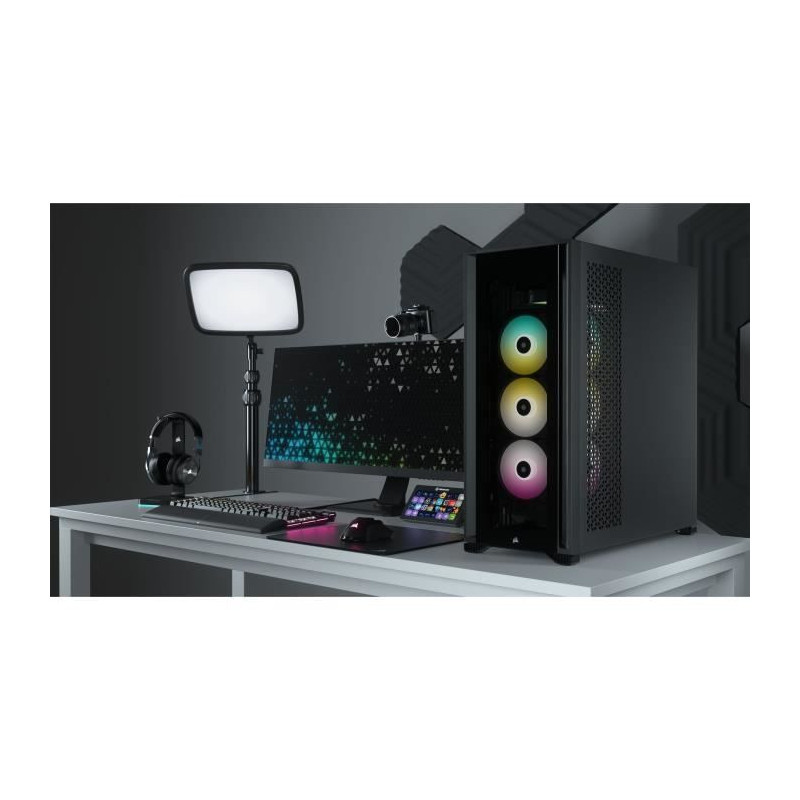 Corsair Pc Icue 7000x RGB Streed Glass-Black (CC-9011226-WW)