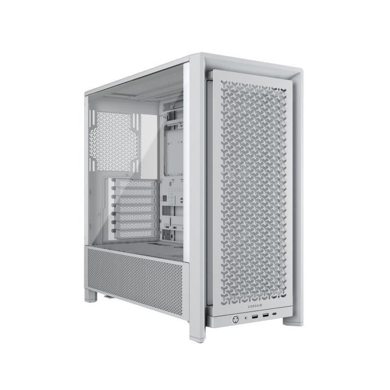PC Case - CORSAIR - FRAME 4000D RS - Mid-Tower - White - CC-9011313-WW