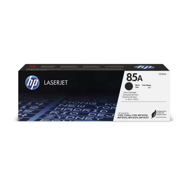 HP 85A Genuine Black LaserJet Toner (CE285A) for HP LaserJet Pro M1132