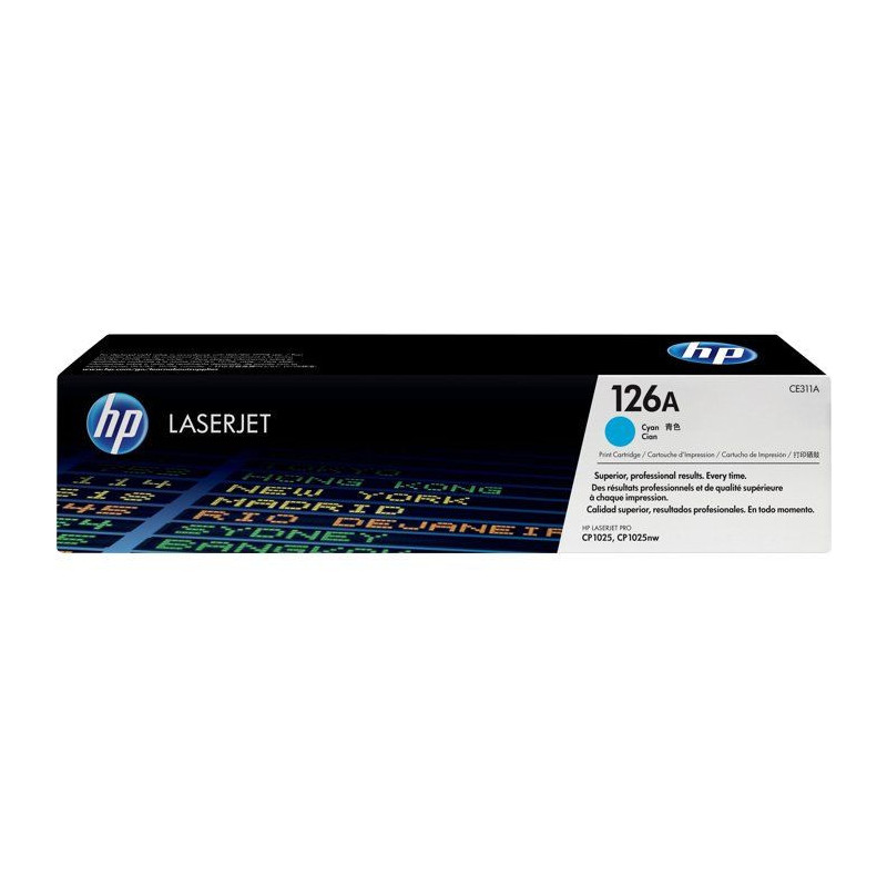 HP 126A (CE311A) Cyan Toner Cartridge for LaserJet Pro CP1025/CP1025nw
