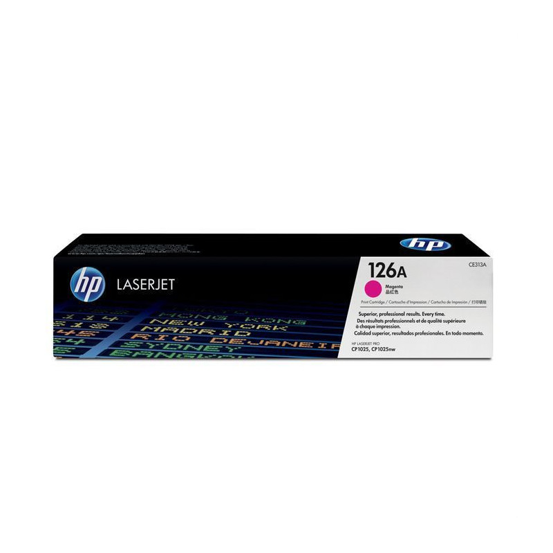 HP 126A Magenta Original Toner Cartridge (CE313A) for HP LaserJet CP10