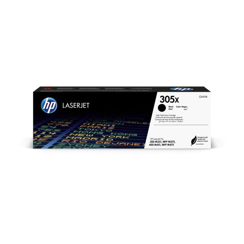HP 305X High Yield Black Original Toner (CE410X)