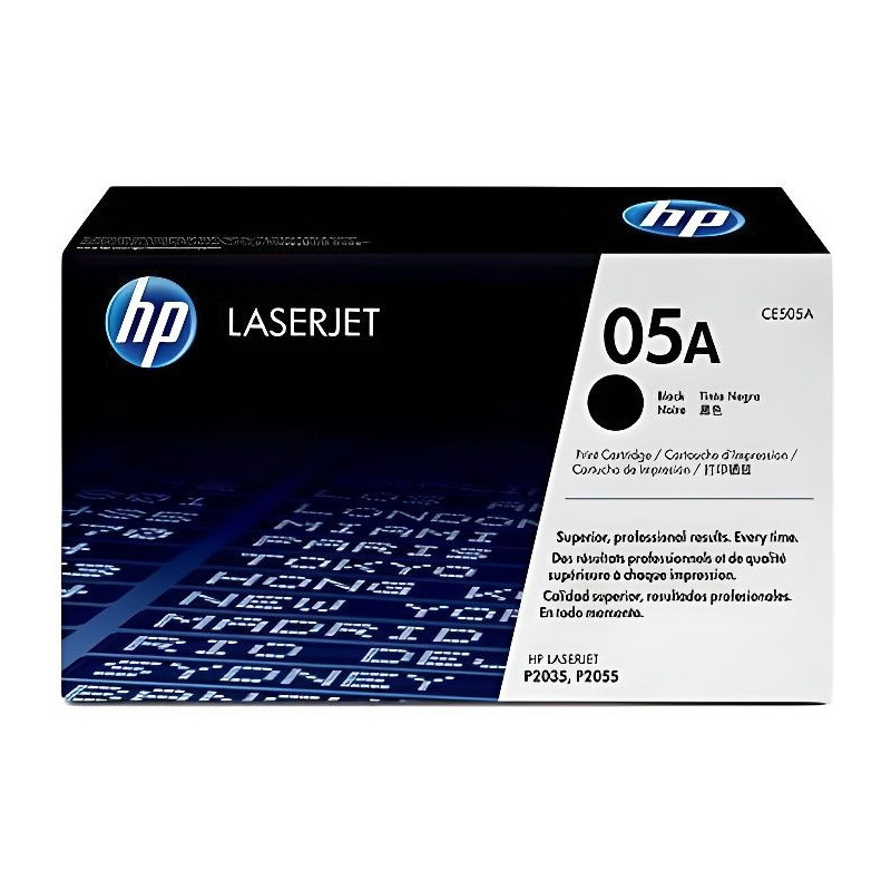 HP 05A (CE505A) Black Toner Cartridge for LaserJet P2035/P2055 Printer