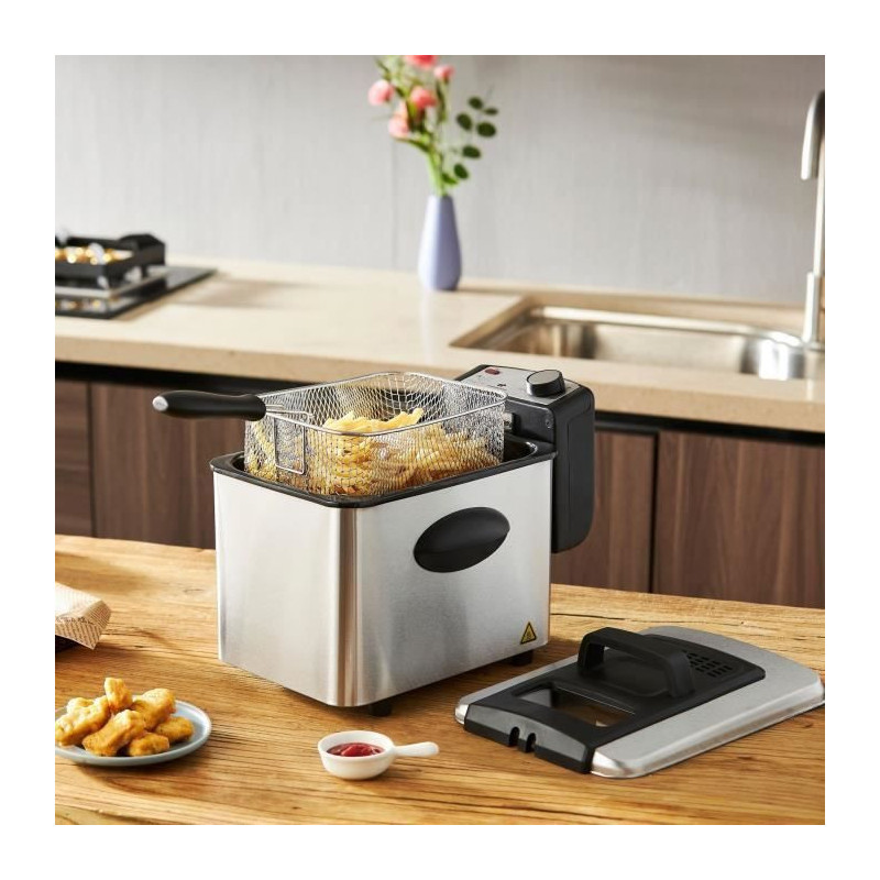 Continental Edison CEFR4ix3 - 4 -liter fryer - 2000W