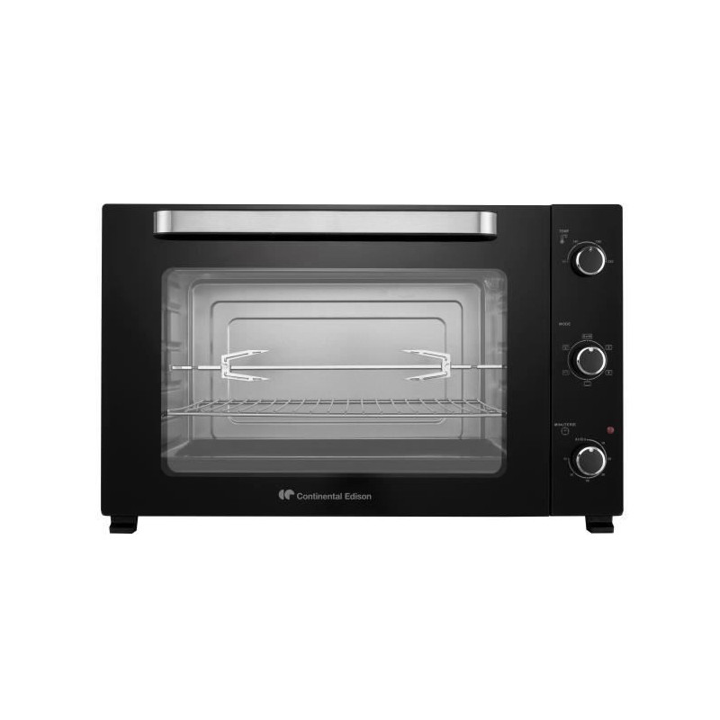 Electric mini oven - Fan-assisted - CONTINENTAL EDISON - CEMF80B - Bla