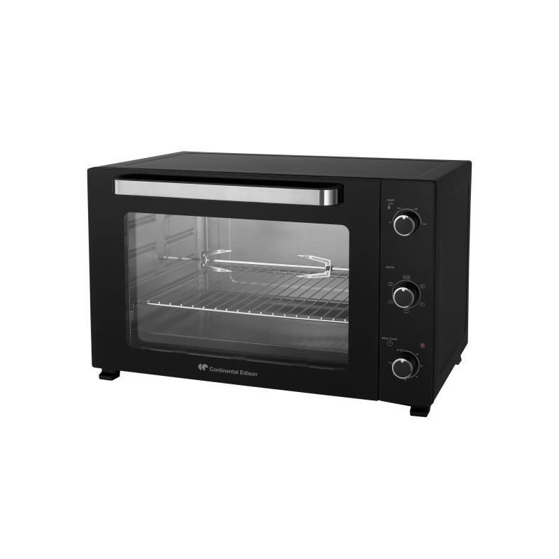 Electric mini oven - Fan-assisted - CONTINENTAL EDISON - CEMF80B - Bla