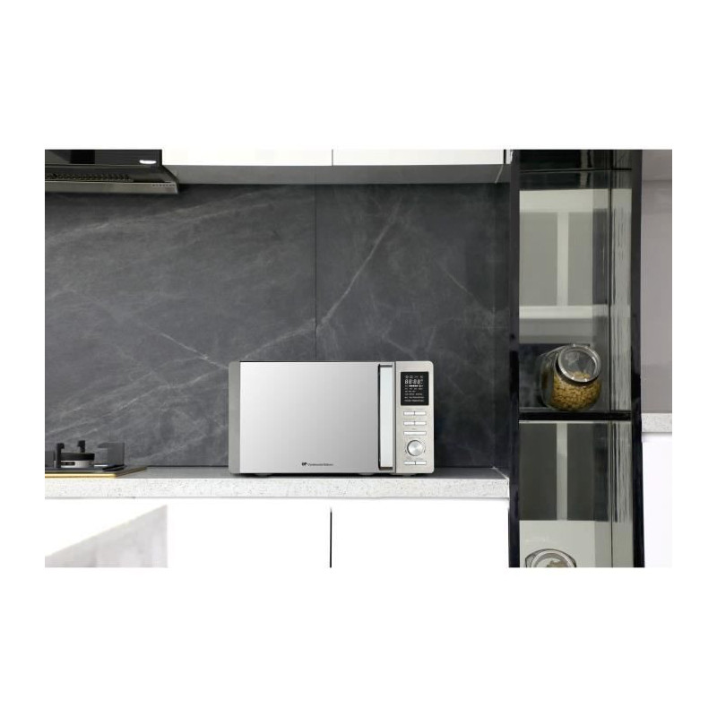 Combined microwave - Continental Edison - CEMO25SG13S3 - Silver - 25 L