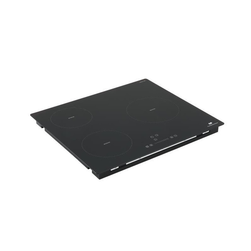 Continental Edison 3-burner induction hob - 3 timers - 3 boosters - bl