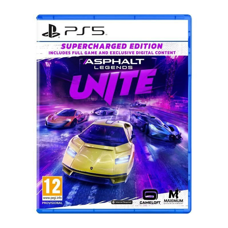 Asphalt Legends Unite - PS5 Game - Supercharged Edition