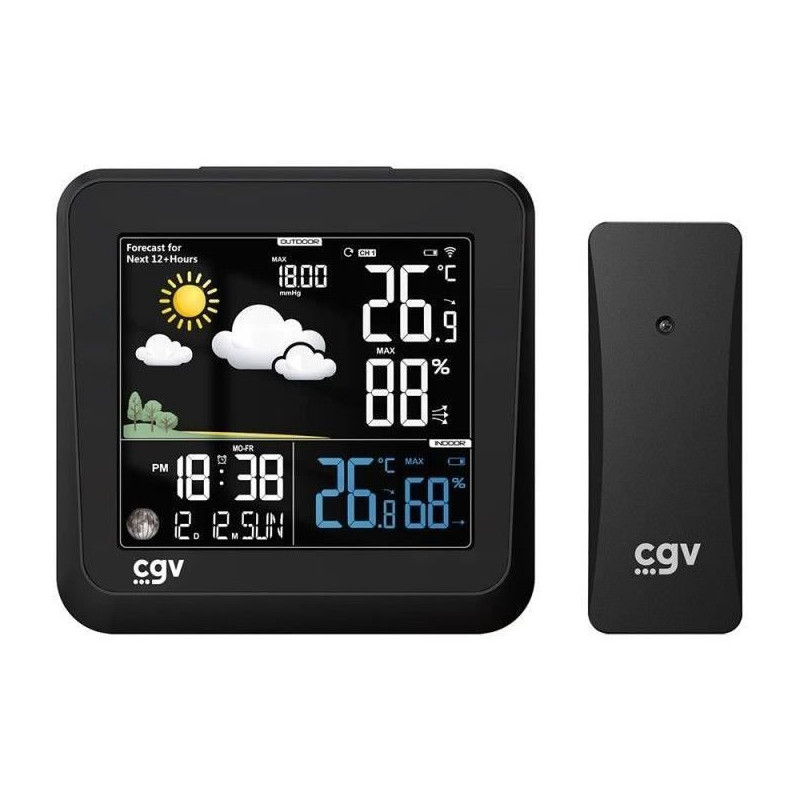Wireless weather station - CGV - MY METEO-1NC - Color screen - Touch c