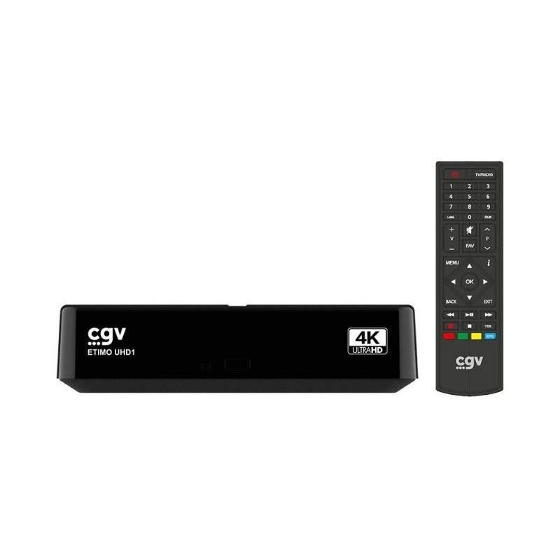 TNT receiver-recorder - CGV - ETIMO UHD1 - Ultra High Definition 4k -