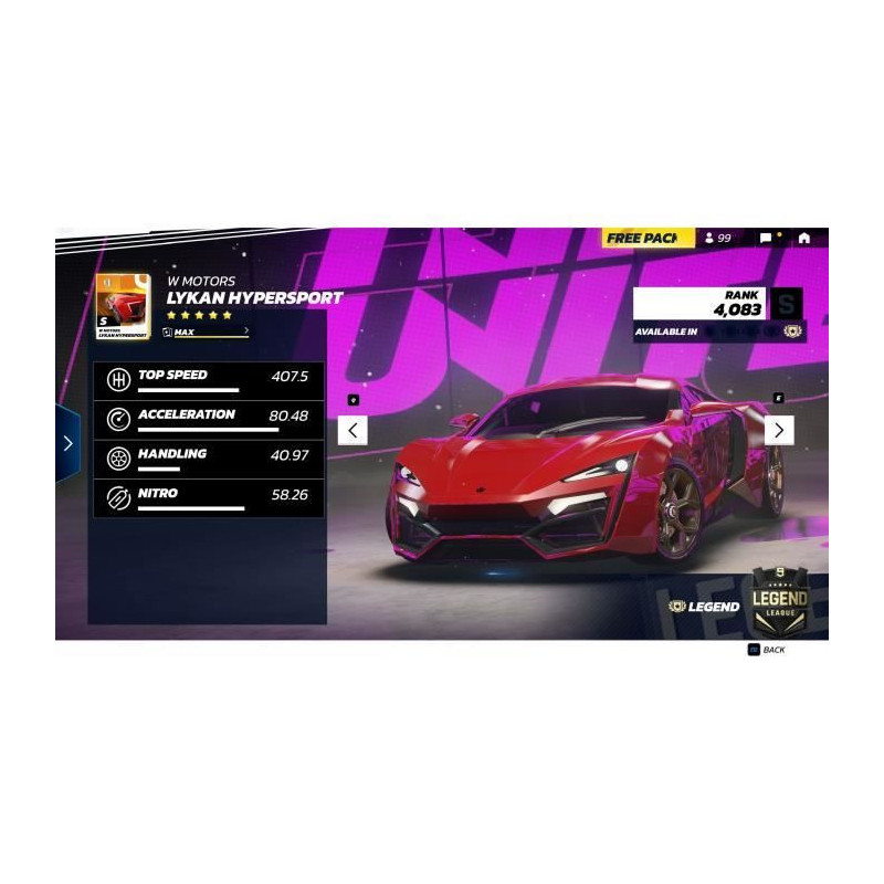 Asphalt Legends Unite - PS5 Game - Supercharged Edition