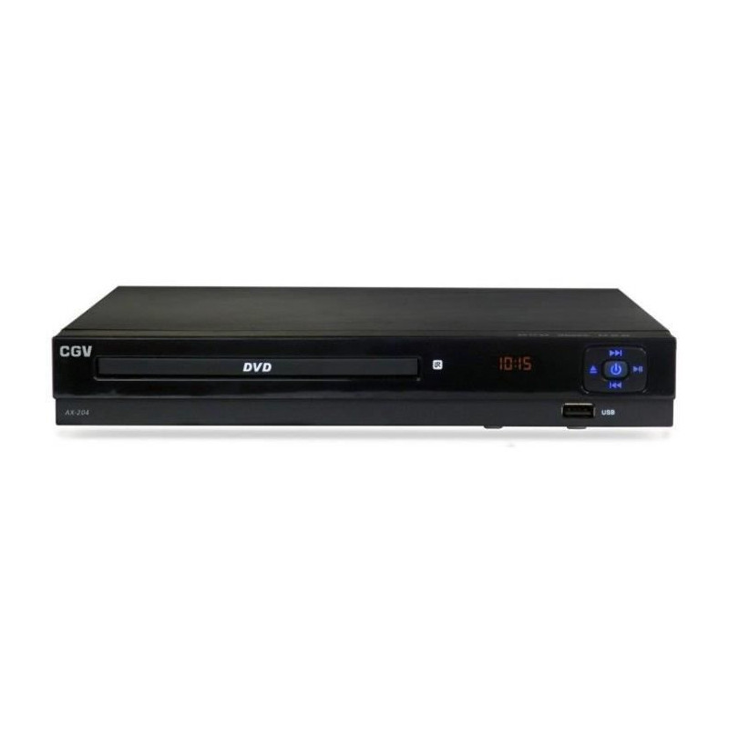Living room DVD player - CGV - AX 204 - 1080P upscaling - Large button