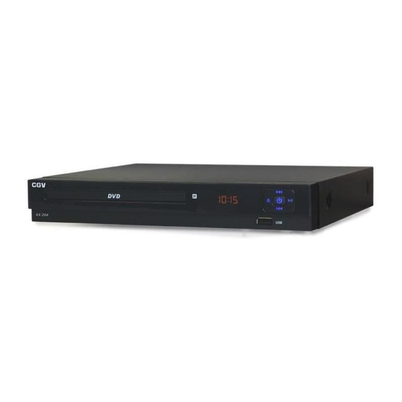 Living room DVD player - CGV - AX 204 - 1080P upscaling - Large button
