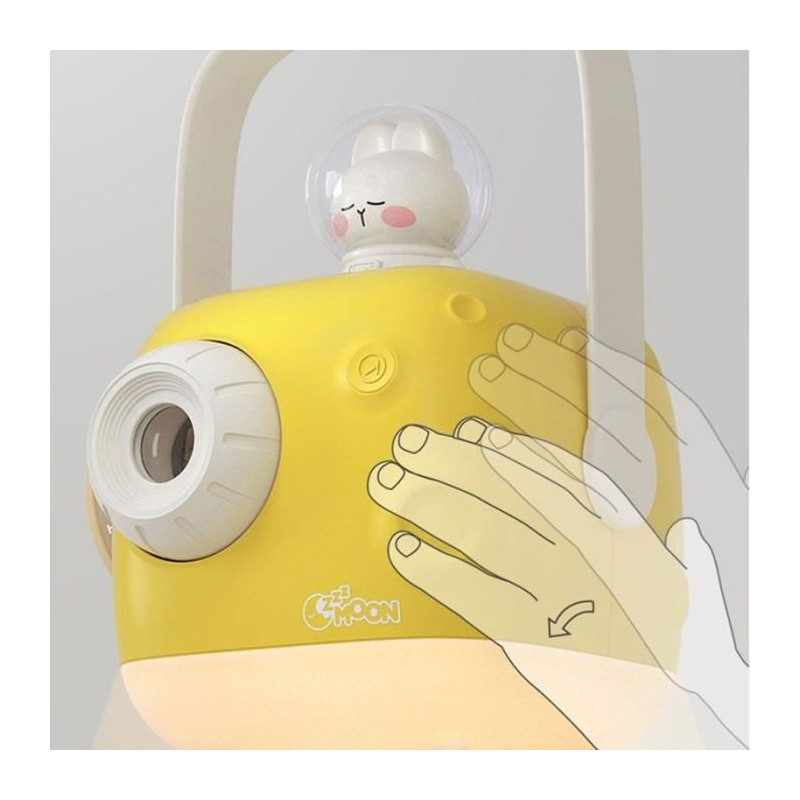 Story Projector - CGV - ZzzMoon 1.5 Yellow, Built-in Battery, No Blue
