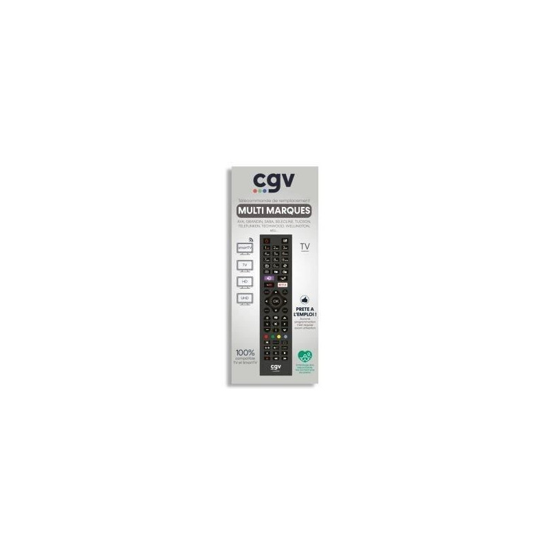 Universal Remote Control - CGV - FIDELIO MM - Multi-Brands - Without p