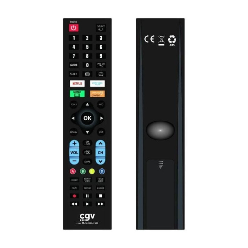 Replacement remote control - CGV - FIDELIO Samsung - For Samsung telev