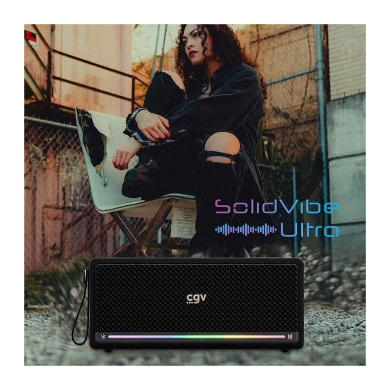 Bluetooth speaker - CGV - 50911 - SolidVibe Ultra - Subwoffer 40W (2x2