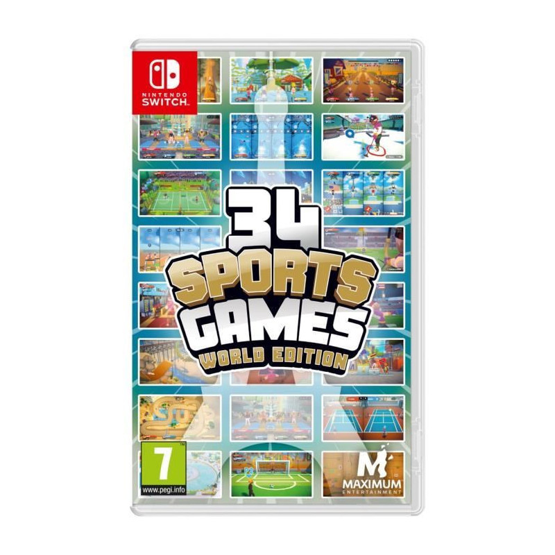 34 Sports Games World Edition - Nintendo Switch Game