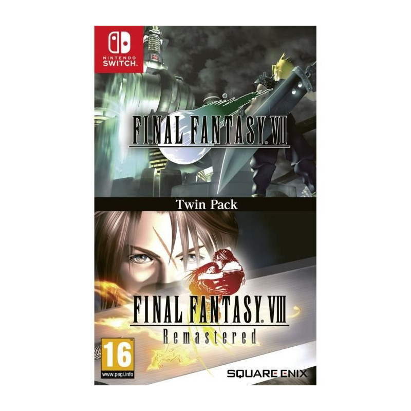 FINAL FANTASY VII and FINAL FANTASY VIII Remastered Switch Game