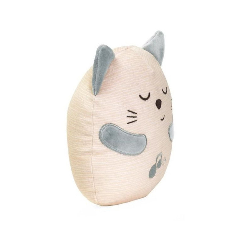 Plush kitten - CHICCO - Grey - From birth
