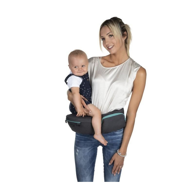 CHICCO - Hip Seat Pirate Black Baby Carrier