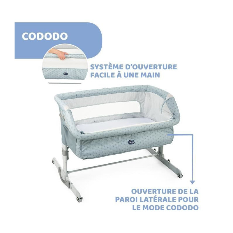 CHICCO - Next2Me Dream Sage co-sleeping cot
