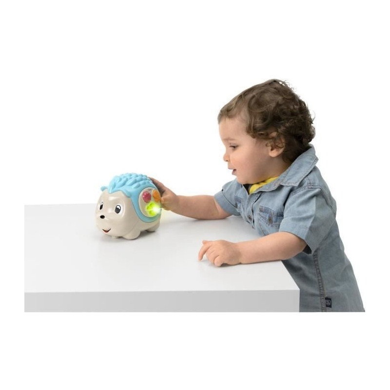 Sensory Hedgehog Activity Toy/Night Light - CHICCO - Day&Night - Blue