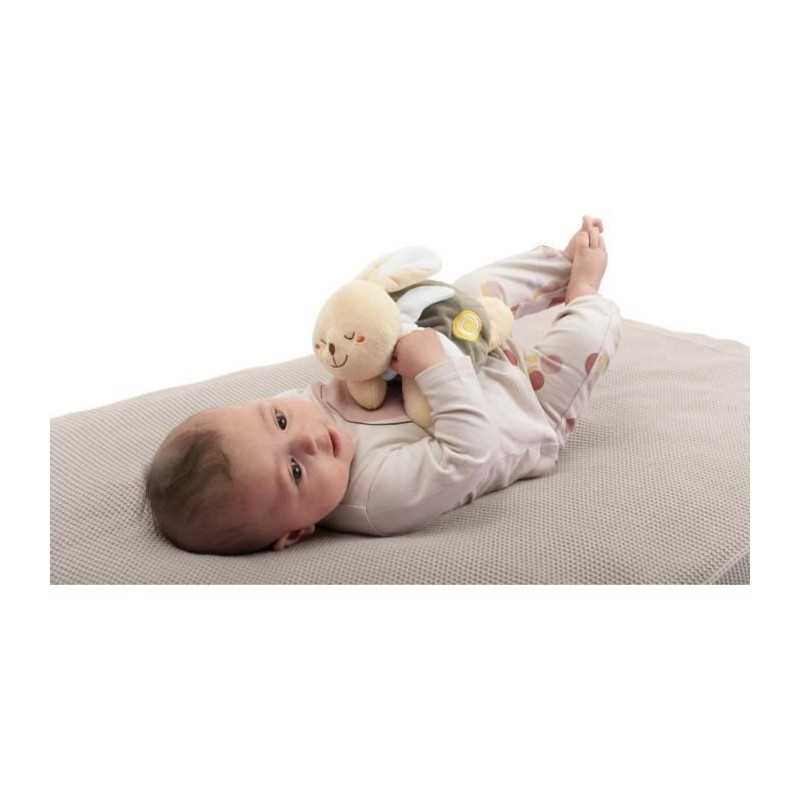 Rabbit heated plush toy - CHICCO - Beige - From birth
