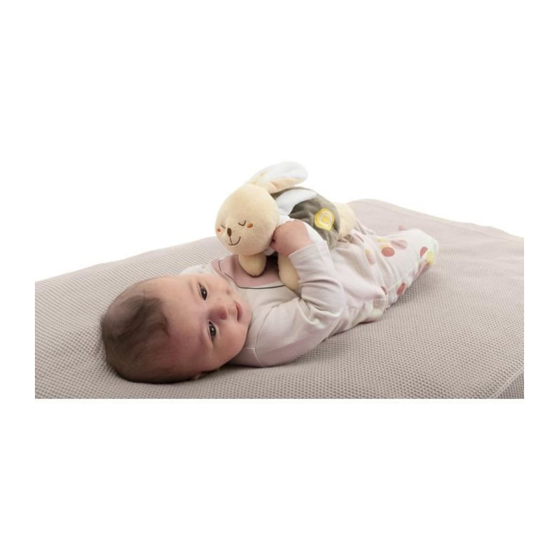 Rabbit heated plush toy - CHICCO - Beige - From birth