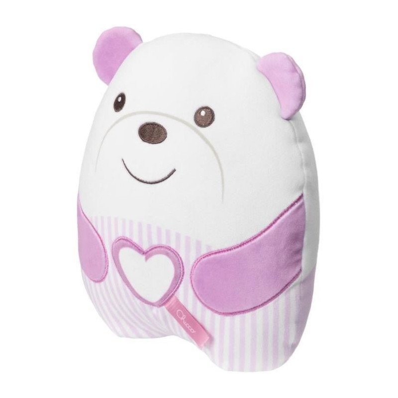 Soft Teddy Bear Plush - CHICCO - Pink - From birth