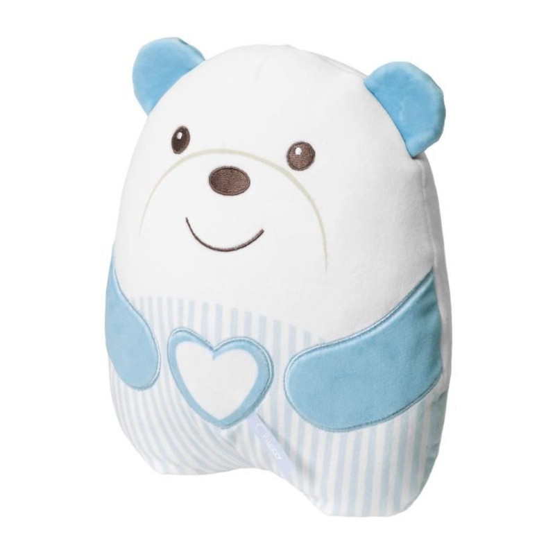 Soft Teddy Bear Plush - CHICCO - Blue - From birth