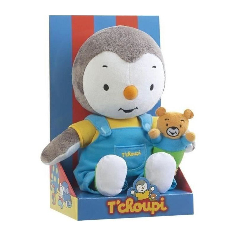 JeminiT'choupi 30 cm with teddy bear