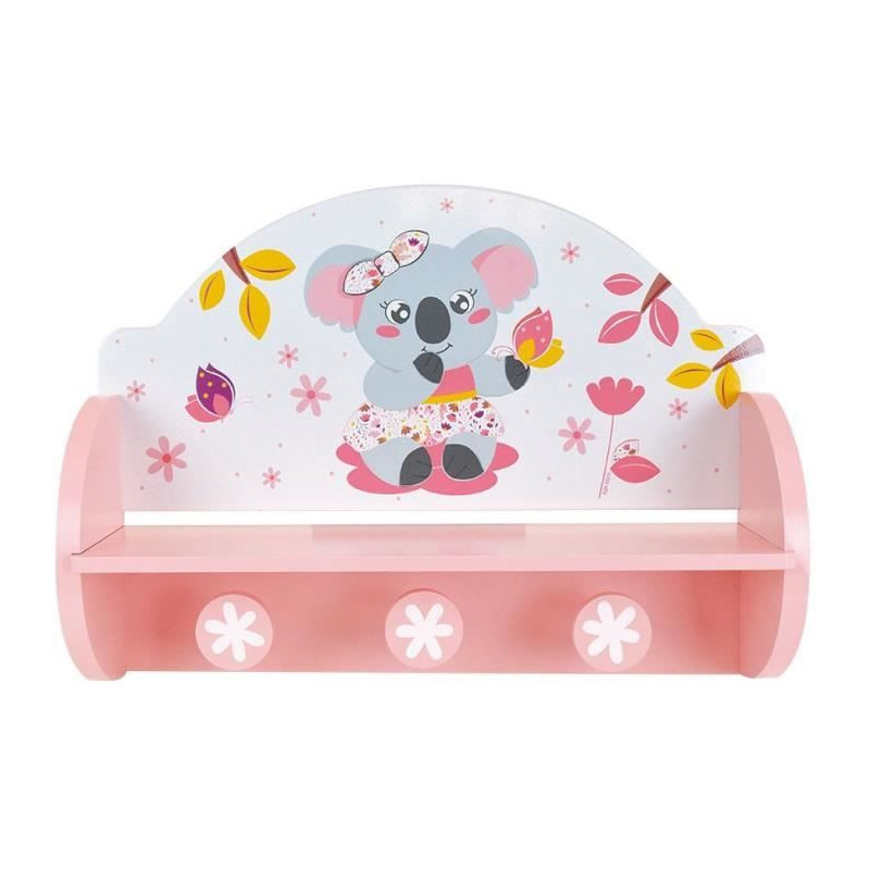 FUN HOUSE Mimi Cally Koala 713337 COAT RACK SHELF Dimensions: ± H. 33