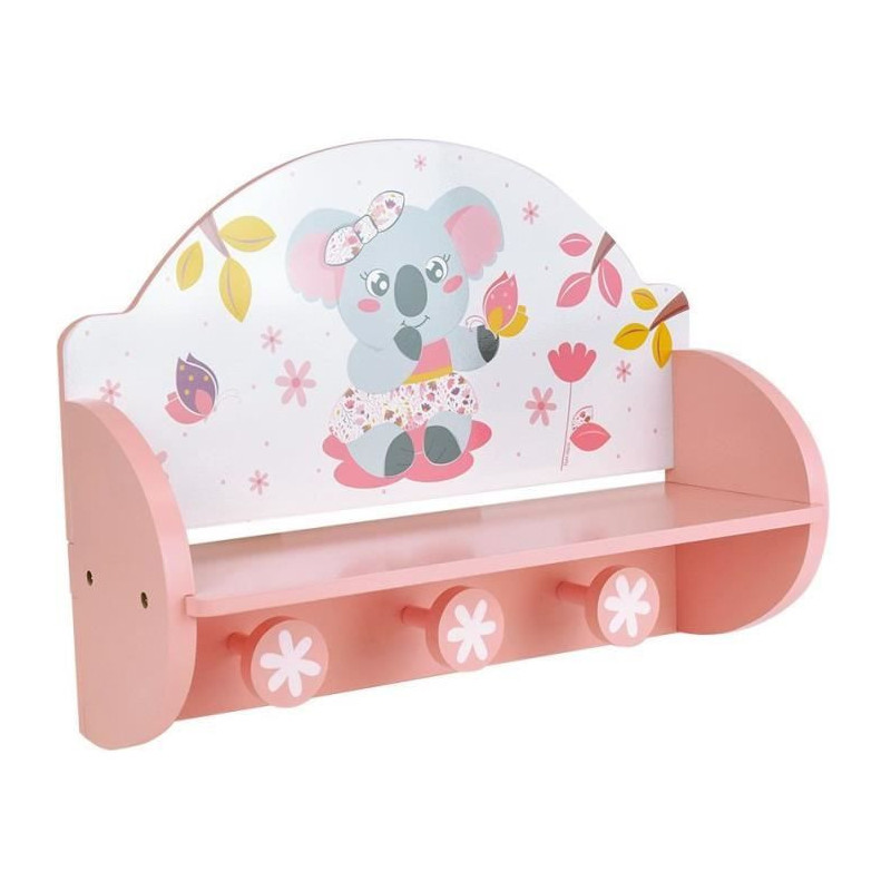 FUN HOUSE Mimi Cally Koala 713337 COAT RACK SHELF Dimensions: ± H. 33